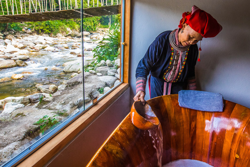 Vietnamese herbal wellness experience